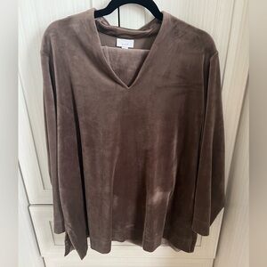 Pure Jill Velour Set (top and pants) size XL
